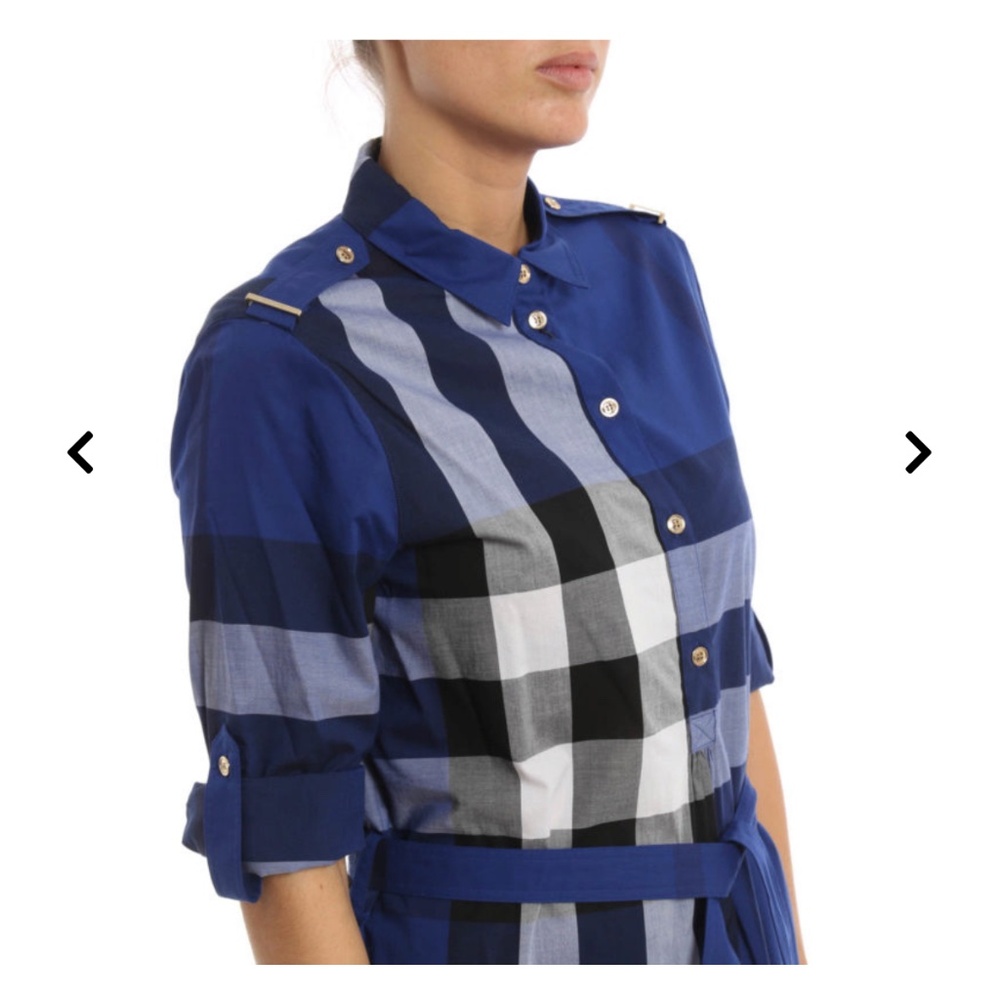 Pre-owned Burberry- Kelsy chemisier dress (No Belt)